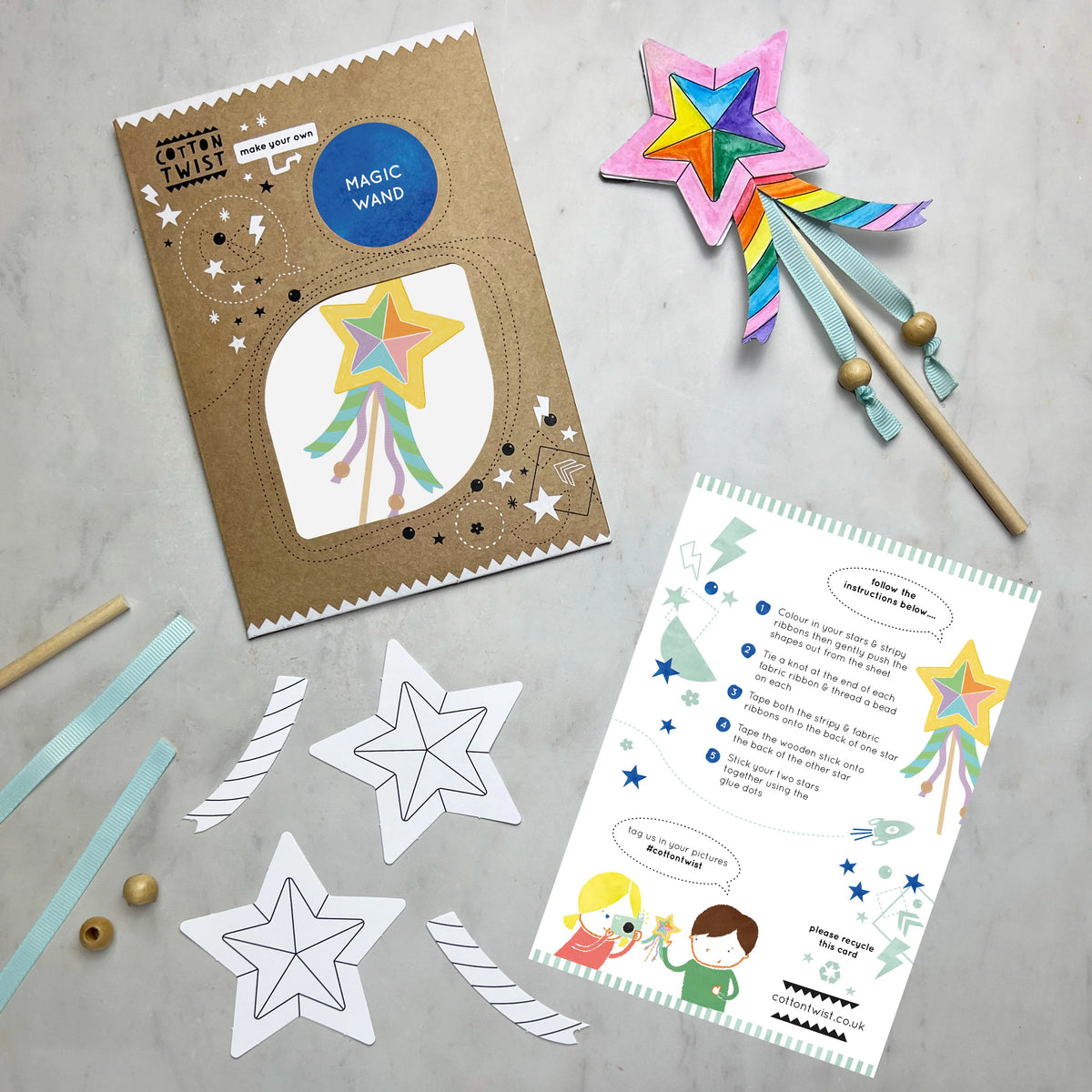 Go Create Magic Make Your Own Magic Wand 🌈 – Youth and Wild Ltd