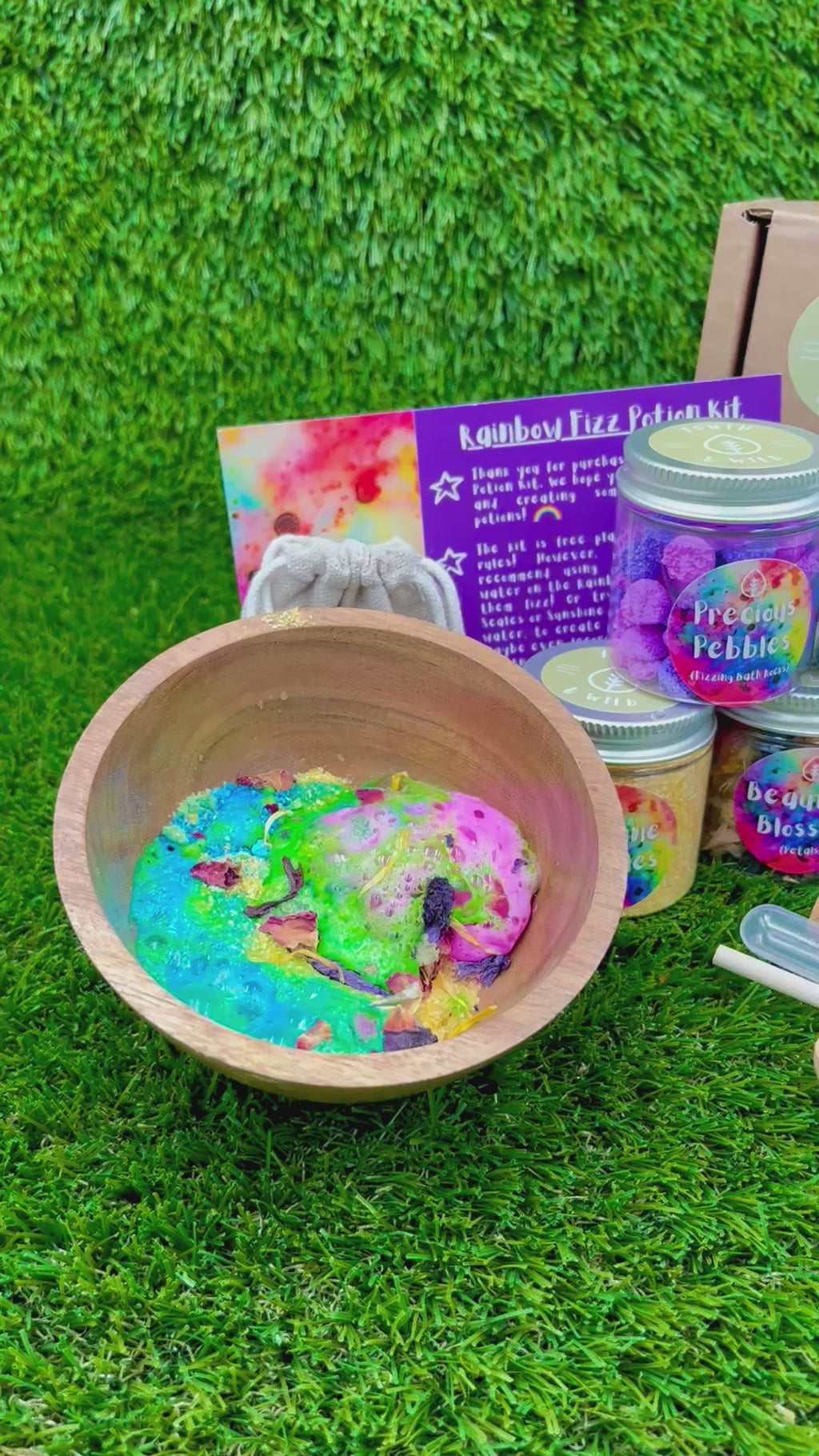 PREMIUM Rainbow Fizz Potion Kit – Youth and Wild Ltd